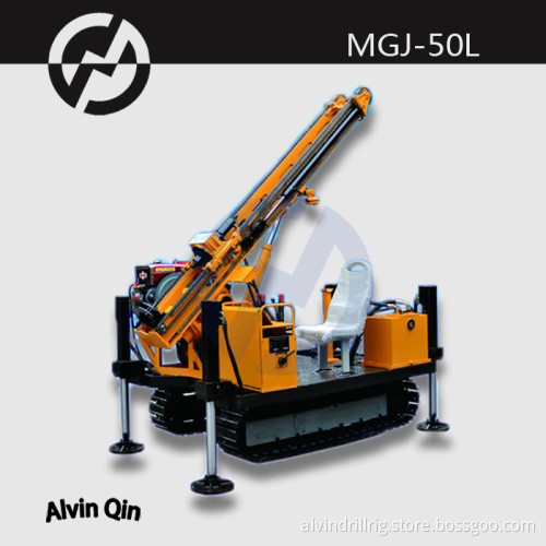 MGJ-50L top drive crawler mounted anchor Drilling rig
